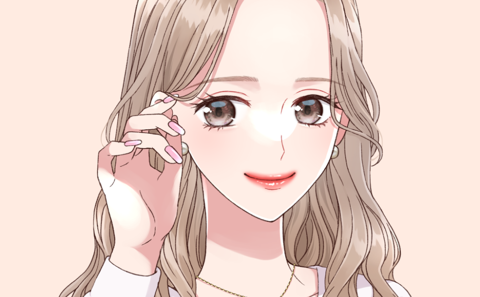 イラスト顔